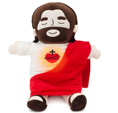 Breathing Jesus Plush For Anxiety