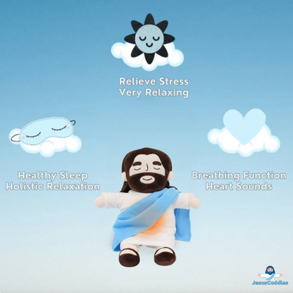 Breathing Jesus Plush For Anxiety