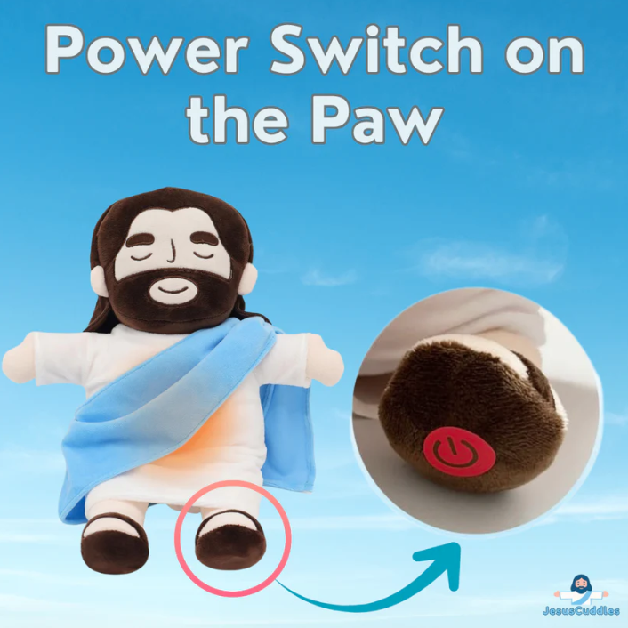 Breathing Jesus Plush For Anxiety