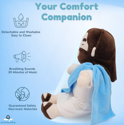 Breathing Jesus Plush For Anxiety