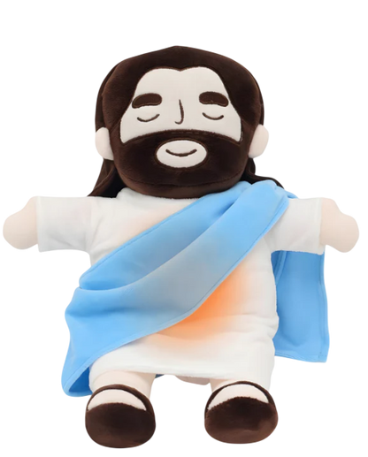 Breathing Jesus Plush For Anxiety